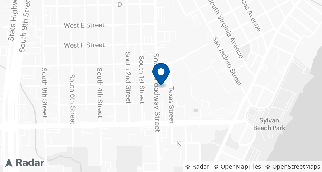 Map of Dairy Queen Location:: 901 S Broadway St, La Porte, TX, 77571-5325